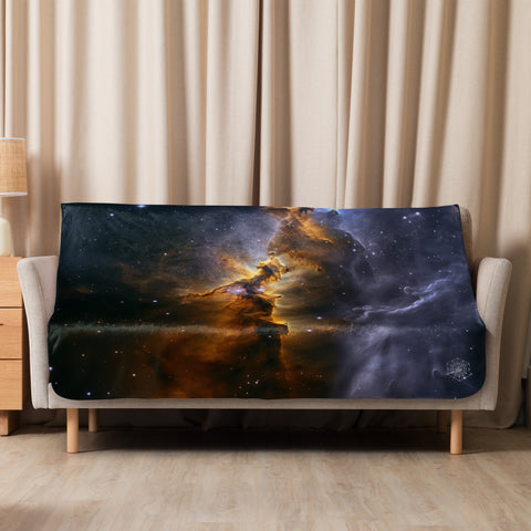 Eagle Nebula Dreams Fluffy Blanket