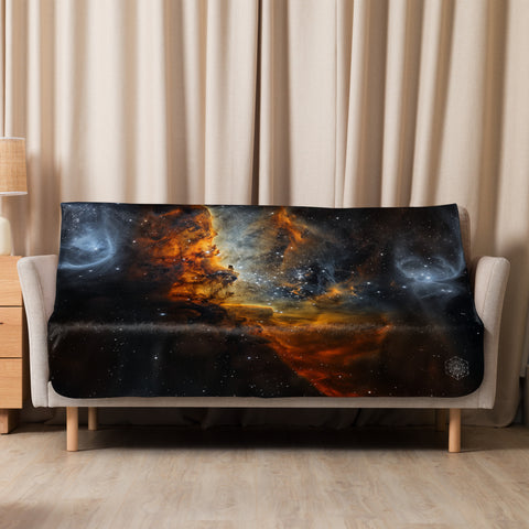 Tulip Nebula Dreams Fluffy Blanket