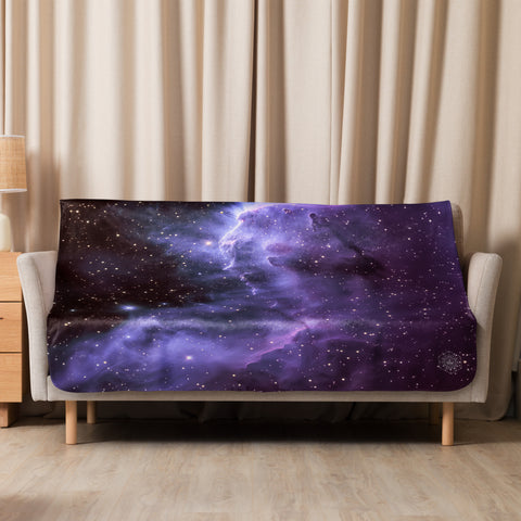 Witch Head Nebula Dreams Fluffy Blanket