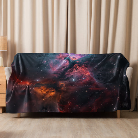 Carina Nebula Dreams Fluffy Blanket