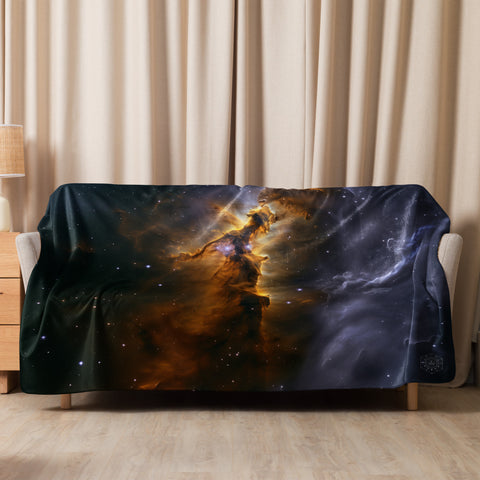 Eagle Nebula Dreams Fluffy Blanket
