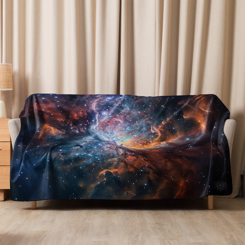 Tarantula Nebula Dreams Fluffy Blanket