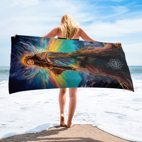 Arnarquagssaq Goddess Lightweight Beach Towel
