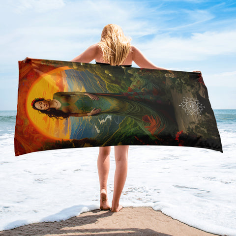 Mau Thuong Ngan Goddess Lightweight Beach Towel