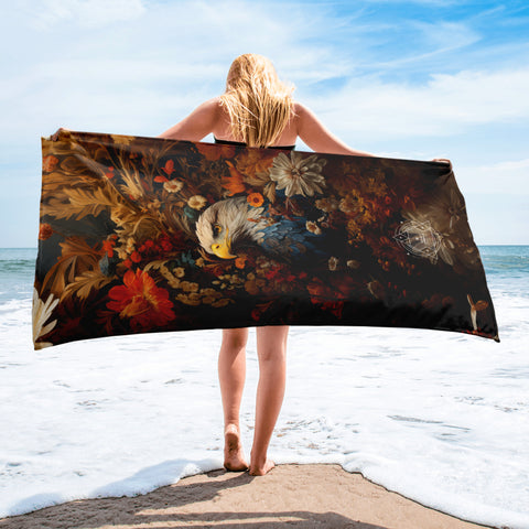 Eagle Spirit Animal Lightweight Beach Towel