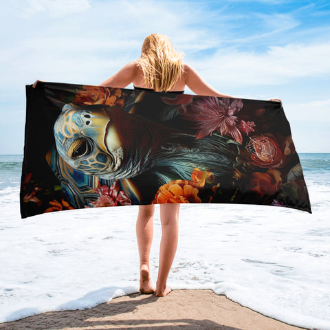Tortoise Spirit Animal Lightweight Beach Towel