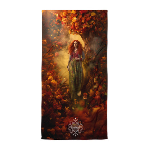 Brigid Goddess Lightweight Beach Towel