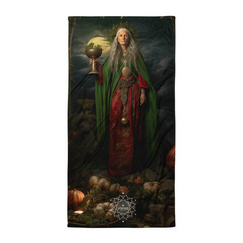 Cerridwen Goddess Lightweight Beach Towel