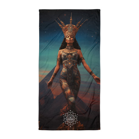 Nuit Goddess Lightweight Beach Towel