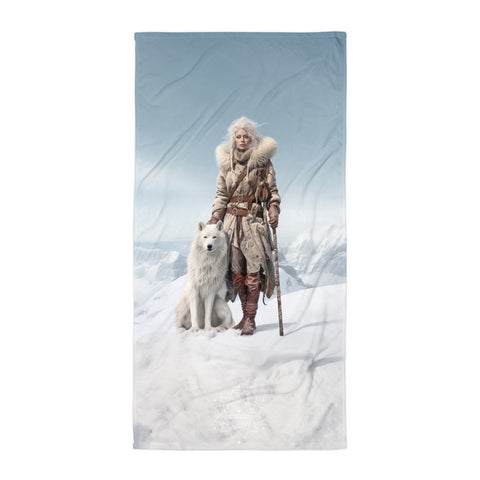 Skadi Goddess Lightweight Beach Towel