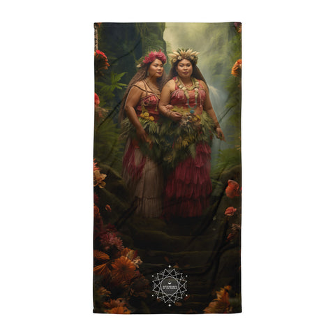 Taema & Tilafaiga Goddesses Lightweight Beach Towel