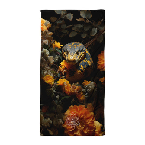 Anaconda Spirit Animal Lightweight Beach Towel