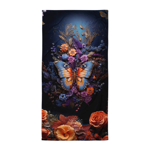 Butterfly Spirit Animal Lightweight Beach Towel