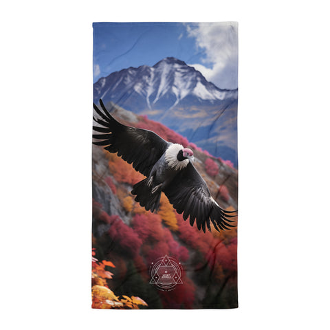 Condor Spirit Animal Lightweight Beach Towel