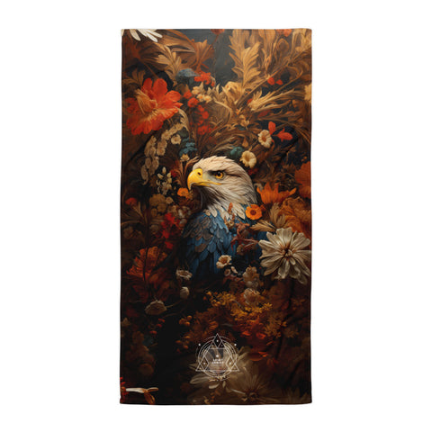 Eagle Spirit Animal Lightweight Beach Towel