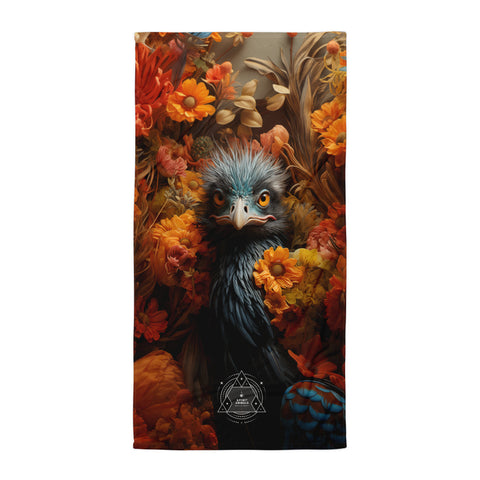 Emu Spirit Animal Lightweight Beach Towel