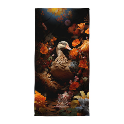 Goose Spirit Animal Lightweight Beach Towel