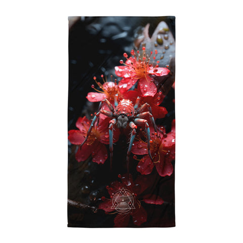 Spider Spirit Animal Lightweight Beach Towel