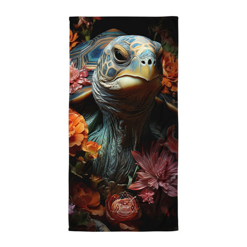Tortoise Spirit Animal Lightweight Beach Towel