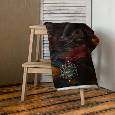 Coatlicue Goddess Lightweight Beach Towel