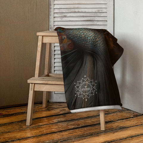 Mami Wata Goddess Lightweight Beach Towel