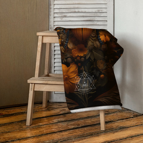 Beetle Spirit Animal Lightweight Beach Towel