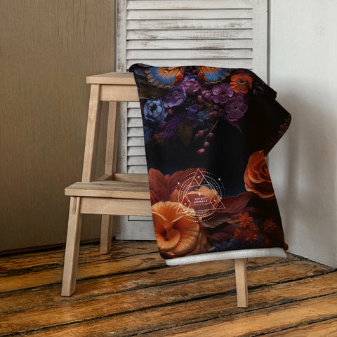 Butterfly Spirit Animal Lightweight Beach Towel