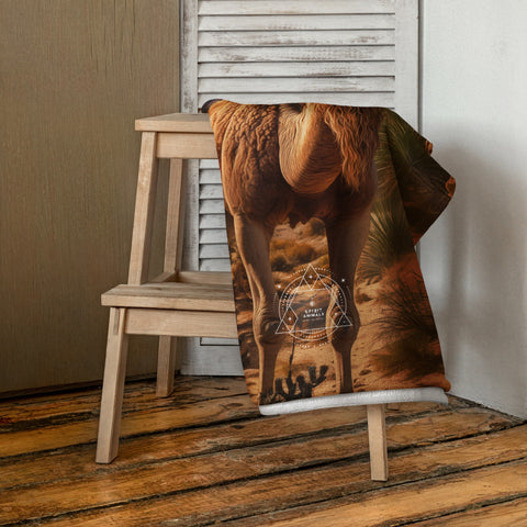 Camel Spirit Animal Lightweight Beach Towel