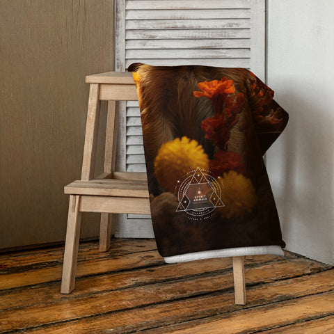 Meerkat Spirit Animal Lightweight Beach Towel