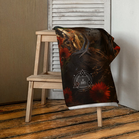 Rooster Spirit Animal Lightweight Beach Towel