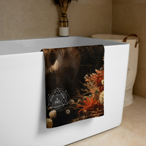 Dog Spirit Animal Lightweight Beach Towel