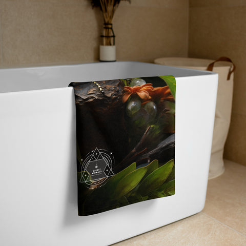 Grasshopper Spirit Animal Lightweight Beach Towel