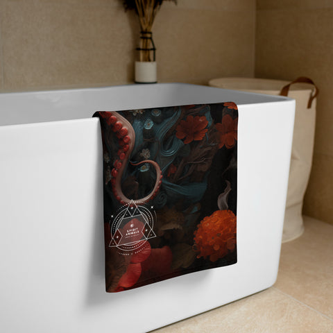 Octopus Spirit Animal Lightweight Beach Towel