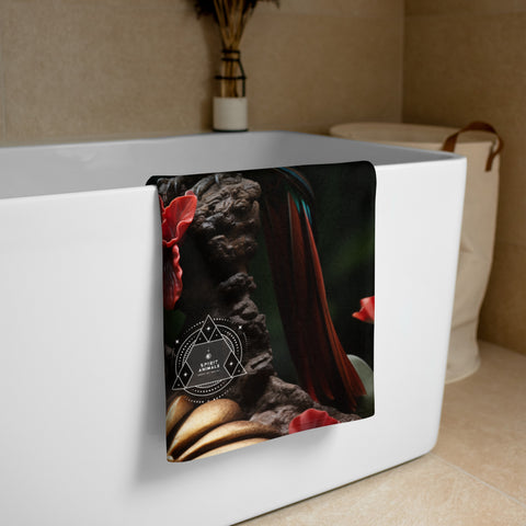 Quetzal Spirit Animal Lightweight Beach Towel