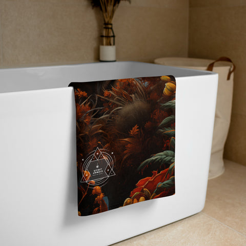 Rhinoceros Spirit Animal Lightweight Beach Towel