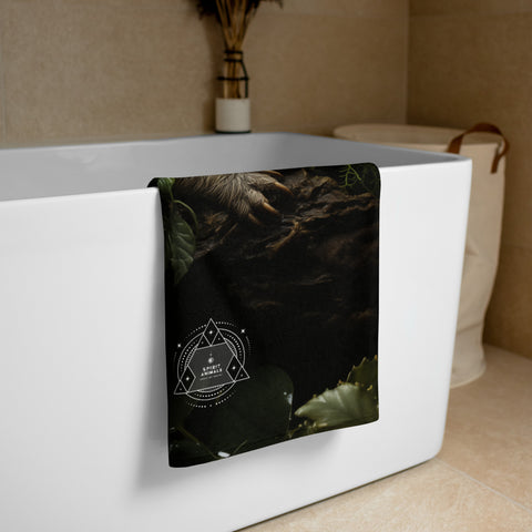Sloth Spirit Animal Lightweight Beach Towel