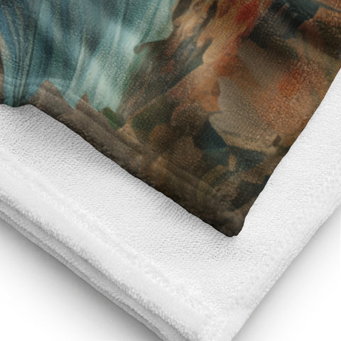 Dewi Danu Goddess Lightweight Beach Towel