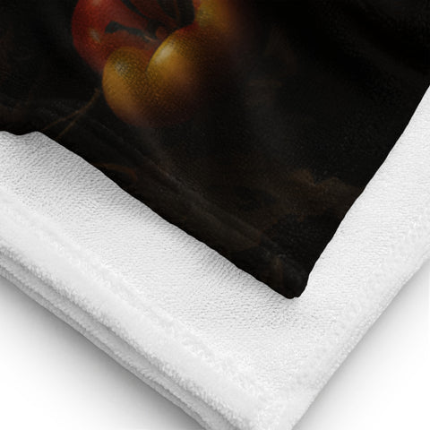 Black Bear Spirit Animal Lightweight Beach Towel