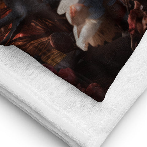 Hawk Spirit Animal Lightweight Beach Towel