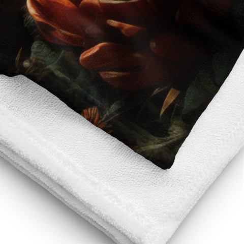 Hyena Spirit Animal Lightweight Beach Towel