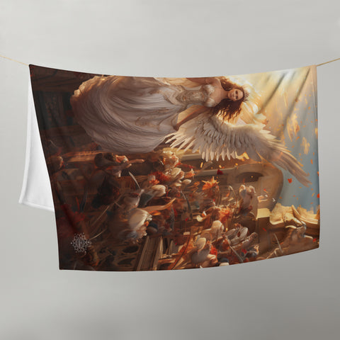 Thesan Goddess Throw Blanket