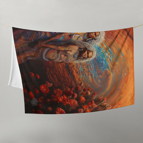 Wawalag Sisters Throw Blanket