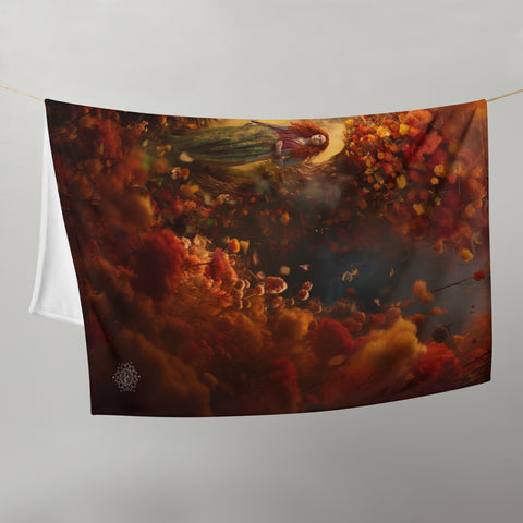 Brigid Goddess Throw Blanket