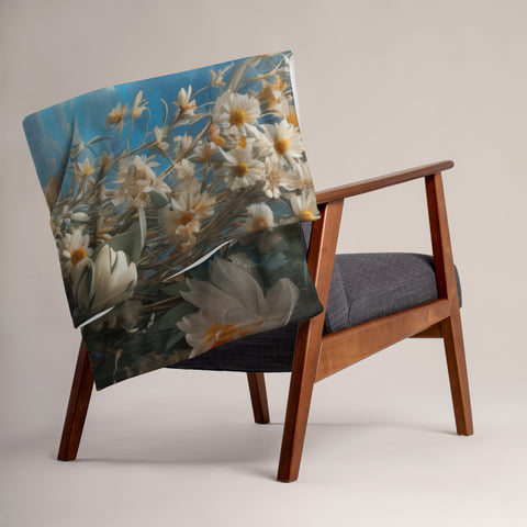 Dewi Danu Goddess Throw Blanket