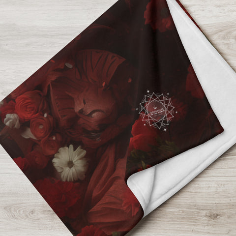 Durga Goddess Throw Blanket