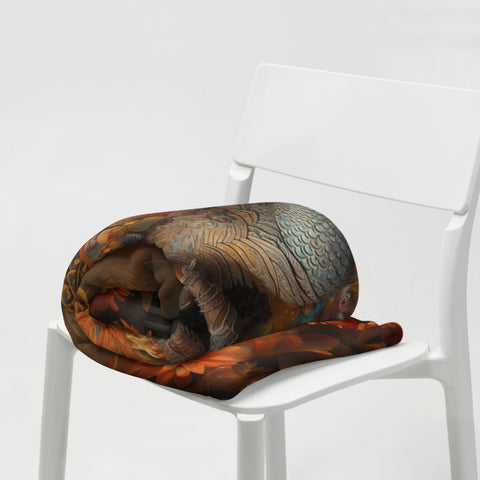 Mami Wata Goddess Throw Blanket