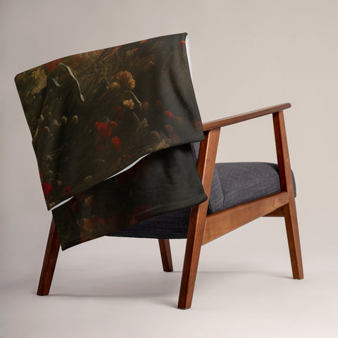 Mau Thuong Ngan Goddess Throw Blanket