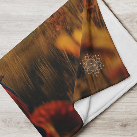 Mbaba Mwana Waresa Goddess Throw Blanket