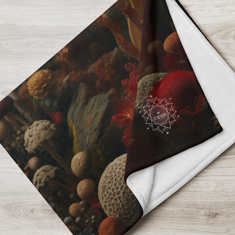 Mielikki Goddess Throw Blanket