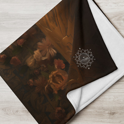 Nisaba Goddess Throw Blanket